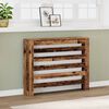 vidaXL Cache-radiateur vieux bois 104x20x82 cm bois d'ing&eacute;nierie