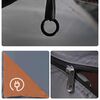 vidaXL Tente de camping 3 personnes gris et orange imperméable