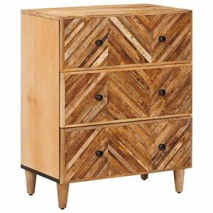 vidaXL Armoires de rangement Marron 60 x 33,5 x 75 cm