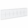vidaXL Panier gabion avec couvercle 700x50x200 cm fer galvanis&eacute;