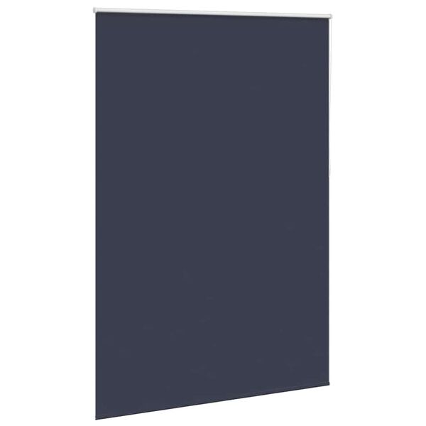 vidaXL Store enrouleur occultant 144,4 x 230 cm, largeur du tissu 140 cm, coloris marine