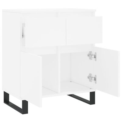 vidaXL Buffet Blanc 60x35x70 cm Bois d'ingénierie