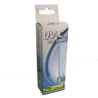 Ubbink UV-C Ampoule de rechange PL-S 5 W en verre