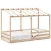 vidaXL Lit pour enfants sans matelas blanc 80x200 cm bois pin massif