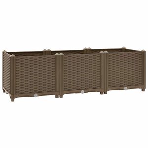 vidaXL Lit sur&eacute;lev&eacute; 120x40x38 cm Polypropyl&egrave;ne