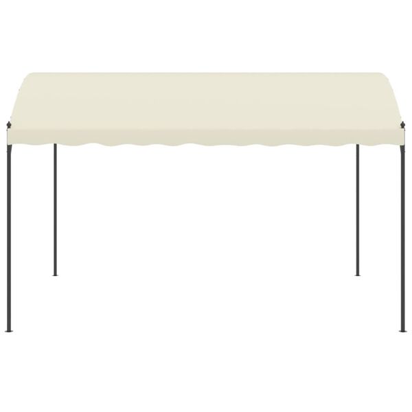 vidaXL Tonnelle Tissu Crème
