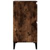 vidaXL Buffet Chêne fumé 60x35x70 cm Bois d'ingénierie