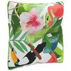 vidaXL Coussin de dos PUTTEN 100 % polyester Multicolore