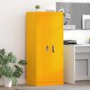 vidaXL Armoire de rangement Jaune moutarde 60 x 40 x 140 cm Acier