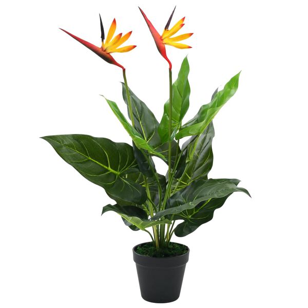 vidaXL Plante artificielle Strelitzia Reginae Oiseau de Paradis 66 cm