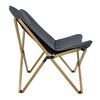 Bo-Camp Chaise de d&eacute;tente Wembley M Gris