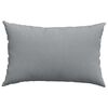vidaXL Coussins de canap&eacute; 2 pcs Gris clair 60 x 40 cm tissu