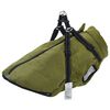 vidaXL Manteau pour chiens avec harnais imperm&eacute;able r&eacute;fl&eacute;chissant L68