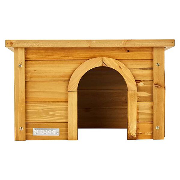 Kerbl Cabane pour rongeurs 45x32x27 cm Bois vitrifi&eacute;
