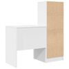 vidaXL Bureau avec tiroir 2 pcs Blanc