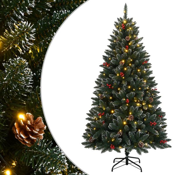 vidaXL Sapin de Noël artificiel 300 LED 180 cm