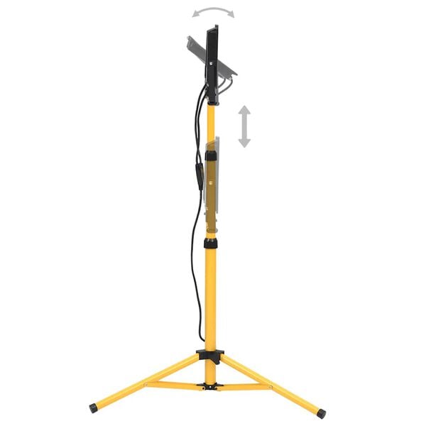 vidaXL Projecteur à LED avec trépied 2x100 W Blanc chaud