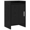 vidaXL Tables de chevet Ch&ecirc;ne noir 40 x 30 x 60 cm Bois d'ing&eacute;nierie