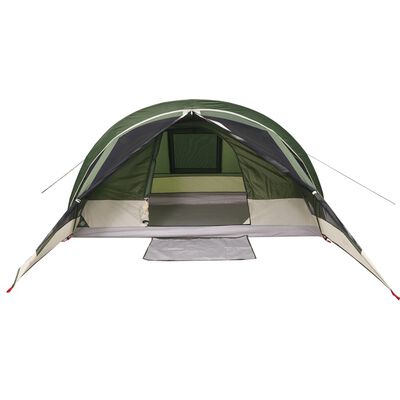 vidaXL Tente de camping de cabine 4 personnes vert imperméable