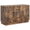 vidaXL Buffet Ch&ecirc;ne fum&eacute; 89 x 34,5 x 57 cm Bois d'ing&eacute;nierie