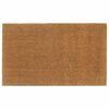 vidaXL Tapis de porte naturel 90x150 cm fibre de coco touffet&eacute;
