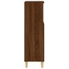 vidaXL Armoire de bain chêne marron 30x30x100 cm bois d'ingénierie