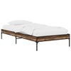 vidaXL Cadre de lit Bois ancien 80 x 200 cm Bois d'ing&eacute;nierie