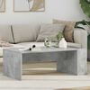 vidaXL Table basse Gris b&eacute;ton 95 x 50 x 34 cm Bois d'ing&eacute;nierie
