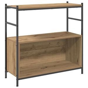 vidaXL &Eacute;tag&egrave;re Ch&ecirc;ne artisanal 80 x 30 x 78,5 cm Bois d'ing&eacute;nierie