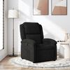vidaXL Fauteuil inclinable noir velours