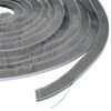 vidaXL Joint brosse autocollant pour porte 5 m PP Gris