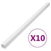 vidaXL Goulotte de c&acirc;ble 150x50 mm 10 m PVC