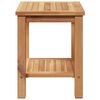 vidaXL Table basse Marron 50 x 35 x 45 cm Bois de teck solide