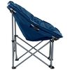 vidaXL Chaises lune pliables lot de 2 Bleu