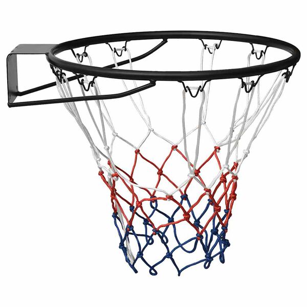 vidaXL Cerceau de basket Noir 45 cm Acier