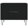 vidaXL Tables basses 2 pcs noir 50x50x40 cm bois d'ing&eacute;nierie