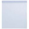 vidaXL Film de fen&ecirc;tre statique d&eacute;poli blanc 45x2000cm PVC