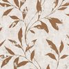 DUTCH WALLCOVERINGS Papier peint Leafs Beige et marron