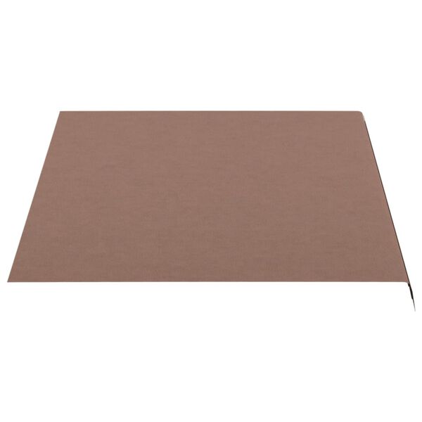 vidaXL Tissu de remplacement pour auvent Marron 3,5x2,5 m