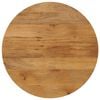 vidaXL Dessus de table &Oslash; 80x3,8 cm rond bois de manguier massif