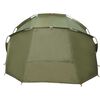 vidaXL Tente de pêche 5 personnes vert olive imperméable