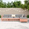 vidaXL Salon de jardin 5 pcs bois massif sapin de douglas