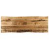 vidaXL Dessus de table bord vivant 110x40x2,5 cm bois de manguier brut