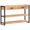 vidaXL Buffet 120x30x75 cm Bois d'acacia solide