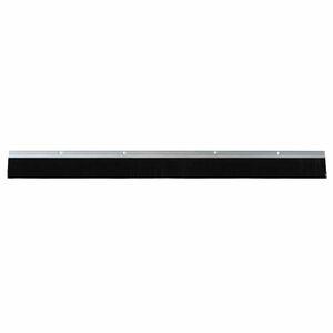 vidaXL Brosses d'&eacute;tanch&eacute;it&eacute; pour porte &agrave; visser 2 pc Argent 100 cm