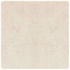 vidaXL Tapis Shaggy Anti-d&eacute;rapant Cr&egrave;me 200 x 200 cm PP