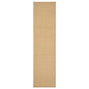 vidaXL Tapis Sisal naturel 66x250 cm