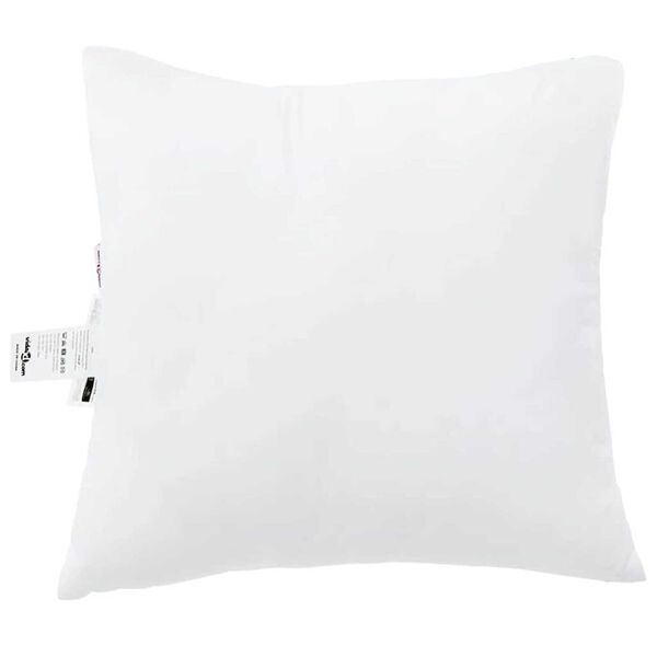vidaXL Oreiller avec oreiller Blanc 61 x 41 x 20 cm Polyester