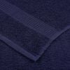 vidaXL Ensemble de serviettes 8 pcs FROGN bleu marine 100% coton