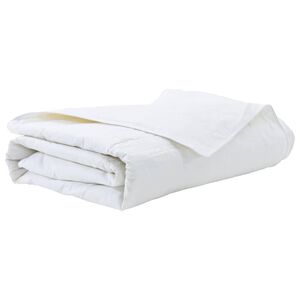 vidaXL Couette d'&eacute;t&eacute; 135 x 200 cm &Eacute;t&eacute; Plume Blanc Respirant